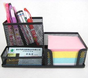 铁网创意笔筒 简约与实用的办公新选择